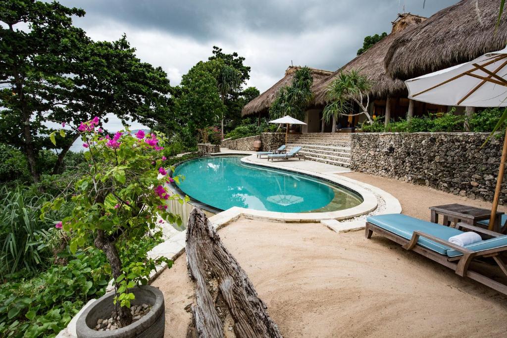 Das wunderschöne Äußere der Villa Kasambi